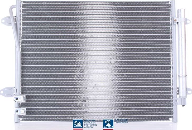 Радиатор кондиционера (конденсатор) Nissens (алюминий). Артикул 940864