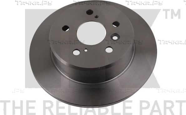 Тормозной диск NK задний для Toyota Camry 30 (V30, XV30) 2001-2006. Артикул 204570