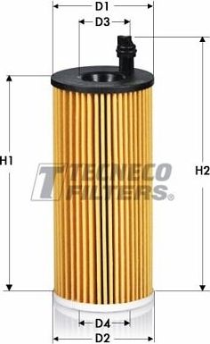 Масляный фильтр  Tecneco Filters. Артикул OL2160E