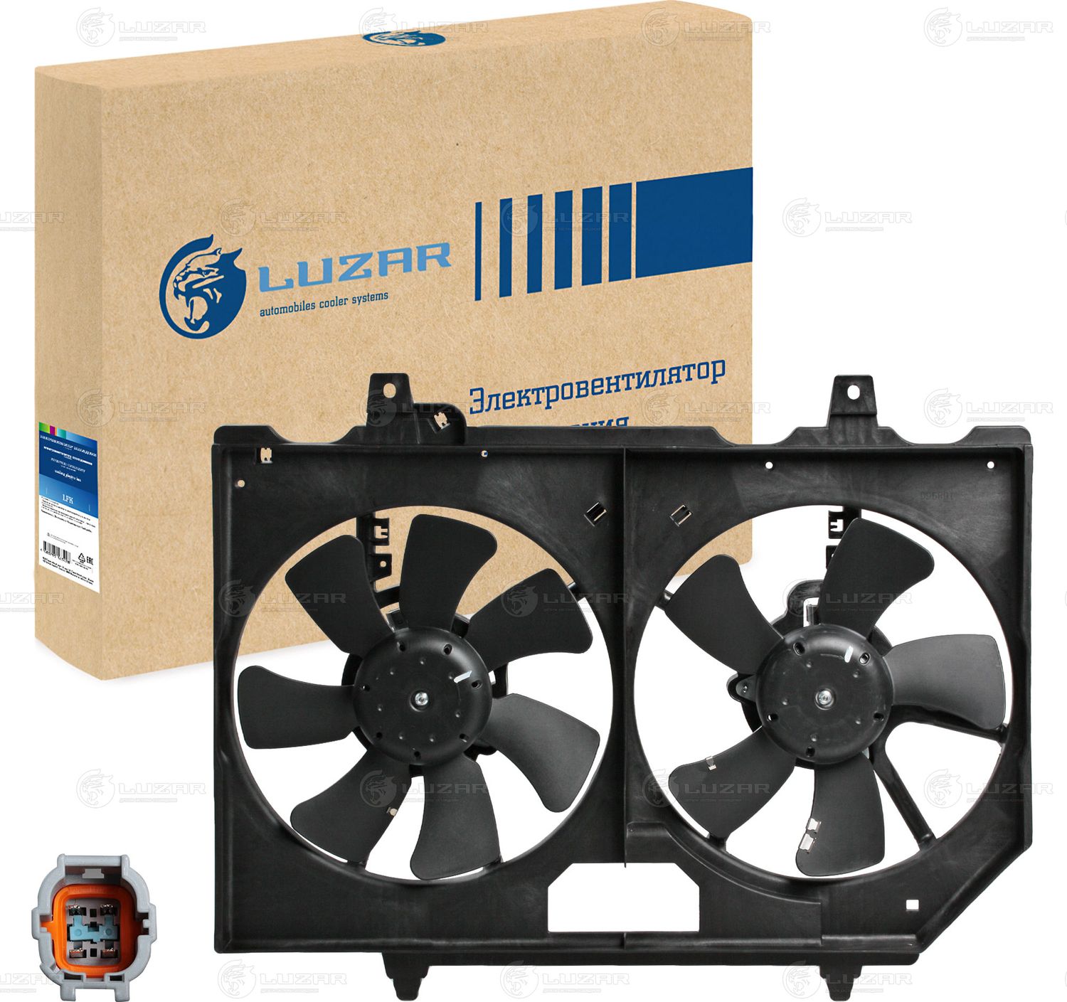 Вентилятор радиатора двигателя Luzar. Артикул LFK 1408