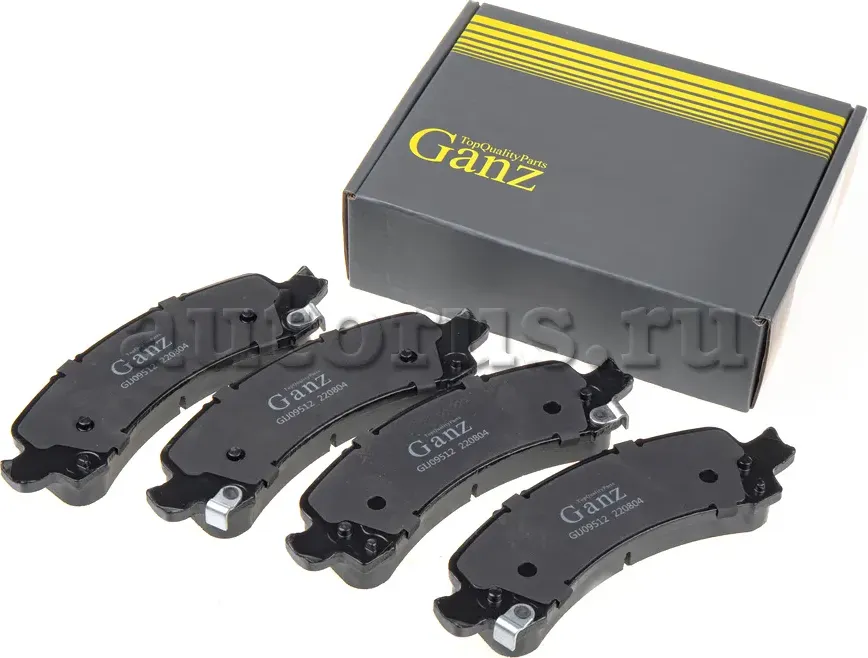 Колодки задние (Ganz). Артикул GIJ09512