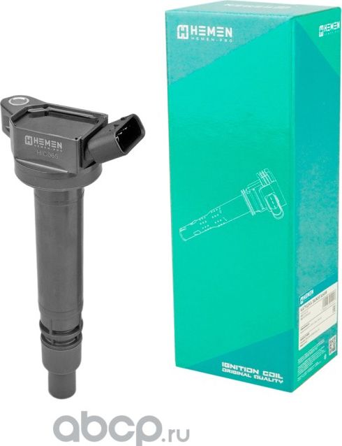 Катушка зажигания Toyota Camry V40, V50, V70, LC Prado 150 200, Lexus IS, GS, LS (Hemen). Артикул HIC065