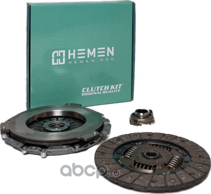Комплект сцепления с выжимным подшипником Hyundai Santa FE I, Sonata IV () (Hemen). Артикул HCK026