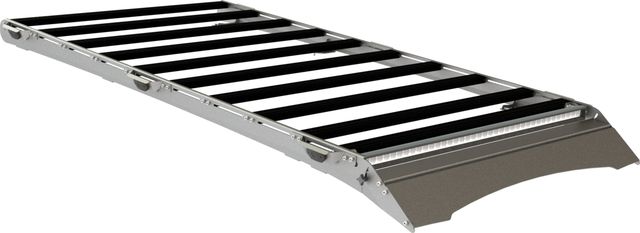 Экспедиционный багажник STC для Mitsubishi Pajero Sport II 2008-2016 Шторка дальний и рабочий свет. Артикул STC-MPS/08-TR1-L1L3