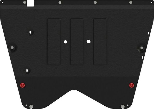 Защита Шериф (2 мм) для картера и КПП FIAT Doblo 2015-2022. Артикул 07.4417