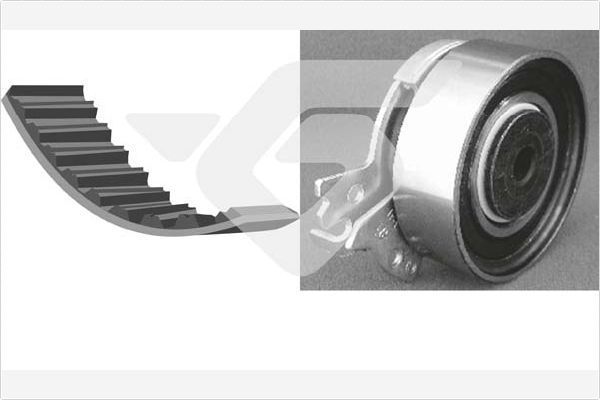 Ремень ГРМ с роликами (комплект) Hutchinson для Opel Tigra A 1997-2000. Артикул KH 60