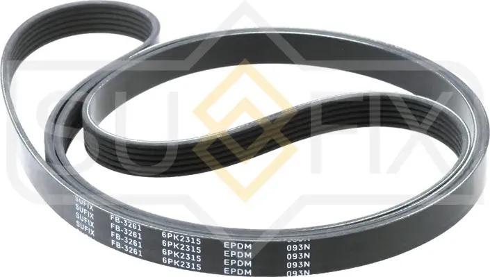 Ремень поликлиновый 6PK2315 (Sufix). Артикул FB-3261