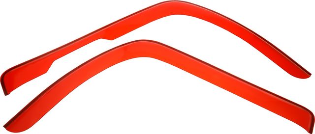 Дефлекторы REIN для окон (накладной скотч 3М) Dongfeng C80, C120, Z80 грузовик (коммерч.) 2023-2026 Красные. Артикул REINWV1270