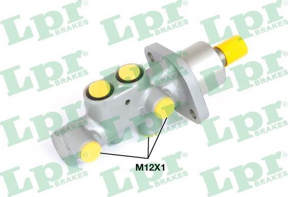 Тормозной цилиндр главный LPR для Peugeot 206 1998-2013. Артикул 1082