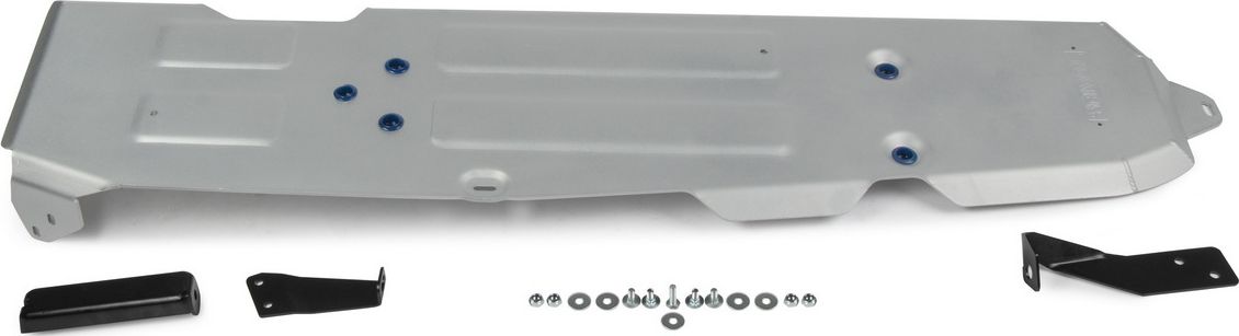 Защита алюминиевая Rival для топливного бака Jeep Wrangler JL 4-дв. 4WD 2017-2026. Артикул 2333.2747.1.6