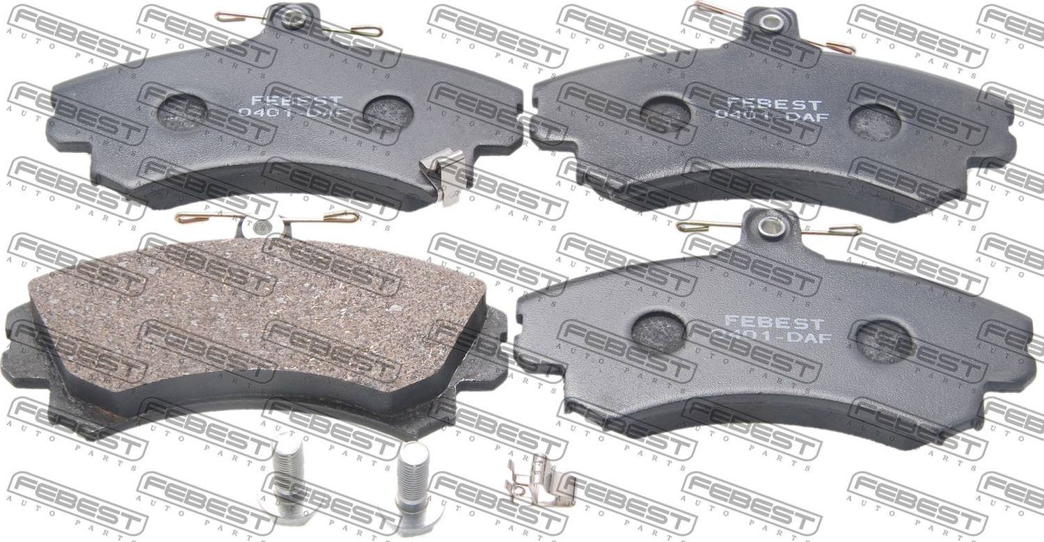 Тормозные колодки Febest. Артикул 0401-DAF