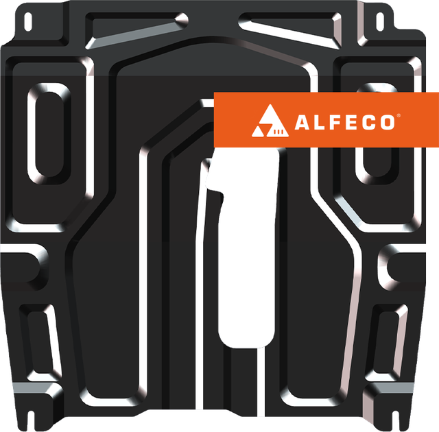 Защита Alfeco для картера и КПП (малая) Ravon R3 Nexia 2015-2026. Артикул ALF.05.07st