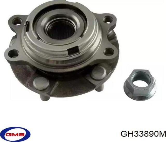 Ступица колеса с интегрированным подшипником GMB для Infiniti QX50 I 2013-2017. Артикул GH33890M