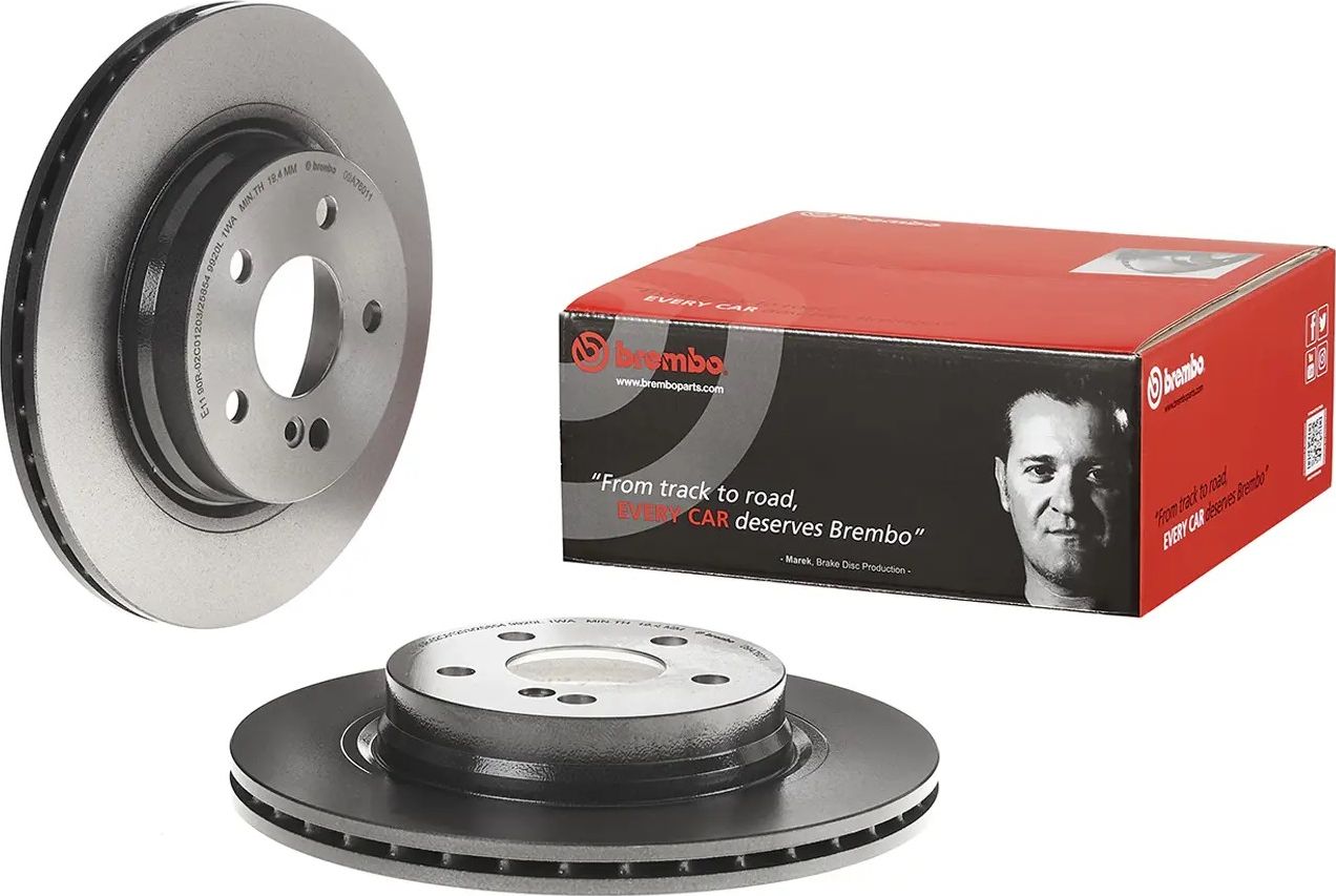 Тормозной диск Brembo PRIME LINE - UV Coated. Артикул 09.A760.11