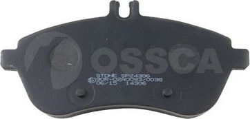 Тормозные колодки OSSCA. Артикул 16757