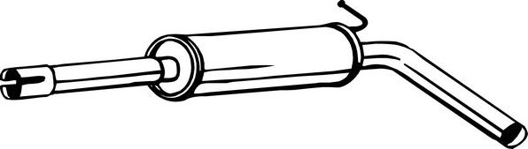 Глушитель Bosal. Артикул 233-477