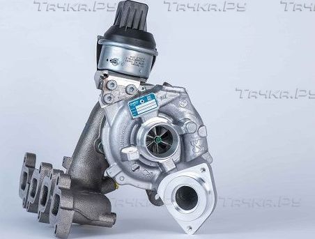 Турбина (турбокомпрессор) BorgWarner BV40 для Volkswagen Golf VII 2011-2016. Артикул 54409880036