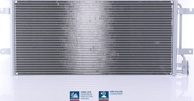 Радиатор кондиционера (конденсатор) Nissens (алюминий) для Volkswagen Transporter T4 1990-2003. Артикул 94524