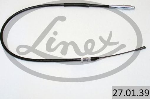Трос ручника (тросик ручного тормоза) Linex передний правый/левый для Mercedes-Benz V-Класс I (W638) 1996-2003. Артикул 27.01.39