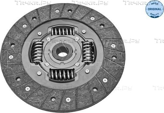 Диск сцепления Meyle Original для Volkswagen Corrado 1989-1995. Артикул 117 227 7031