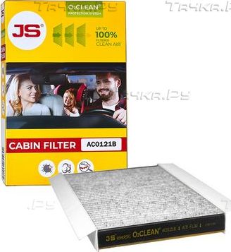Салонный фильтр JS Asakashi для Citroen C4 II 2009-2026. Артикул AC0121B