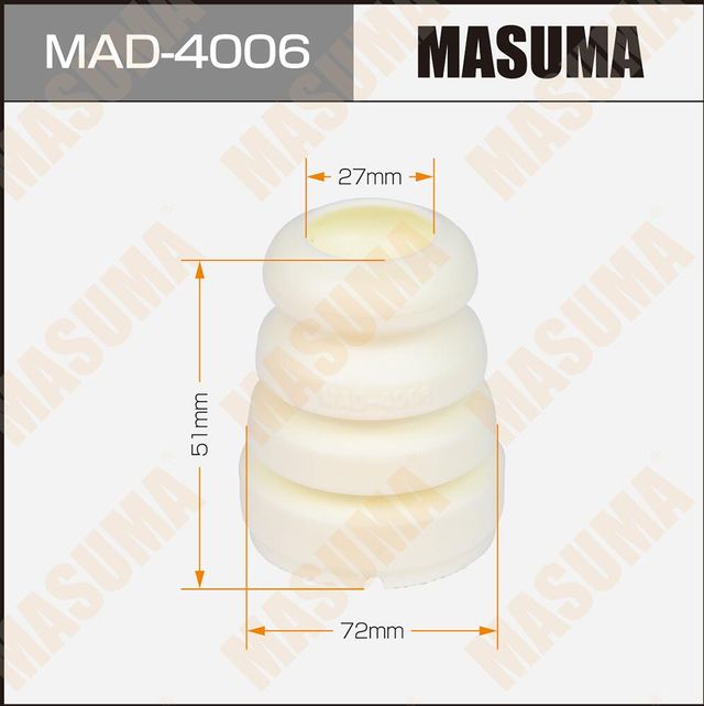 Отбойник амортизатора (стойки) Masuma передний для Mazda 2 II (DE) 2007-2015. Артикул MAD-4006