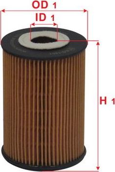 Масляный фильтр Sakura. Артикул EO-1801