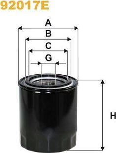Фильтр АКПП WIX Filters. Артикул 92017E