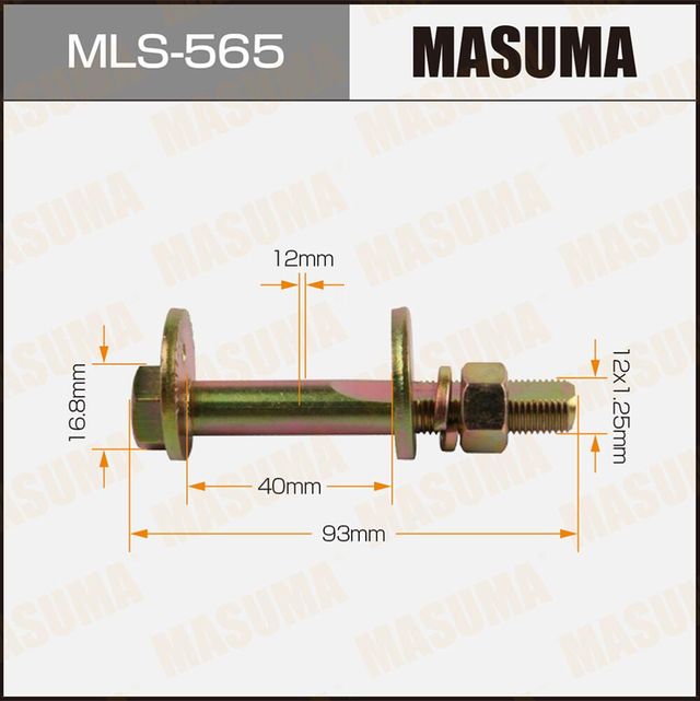 Болт развальный Masuma. Артикул MLS-565