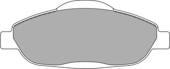 Тормозные колодки Fremax. Артикул FBP-1587