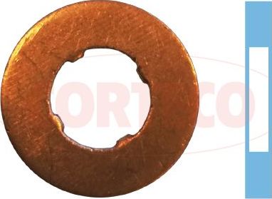 Кольцо форсунки уплотнительное Corteco (медь) для Alfa Romeo 159 2005-2011. Артикул 49430606