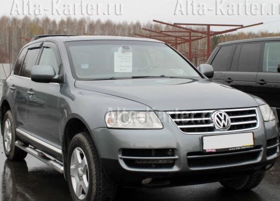 Дефлекторы Cobra Tuning для окон Volkswagen Touareg I 2002-2010. Артикул V21903
