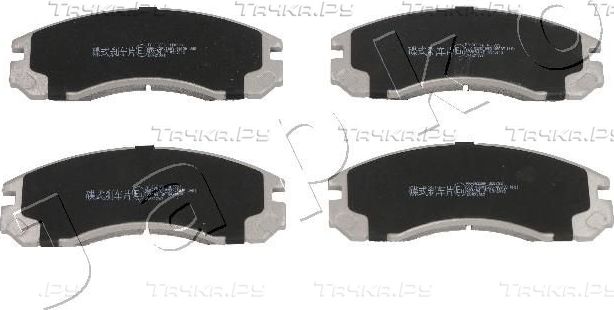 Тормозные колодки Japko передние для Mitsubishi Lancer VI 1992-1993. Артикул 500623