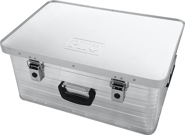 Ящик алюминиевый РИФ 585х385х262 мм. Артикул T585385262