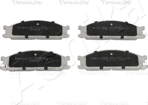 Тормозные колодки ASHIKA передние для Nissan Terrano II 1993-2007. Артикул 50-01-137