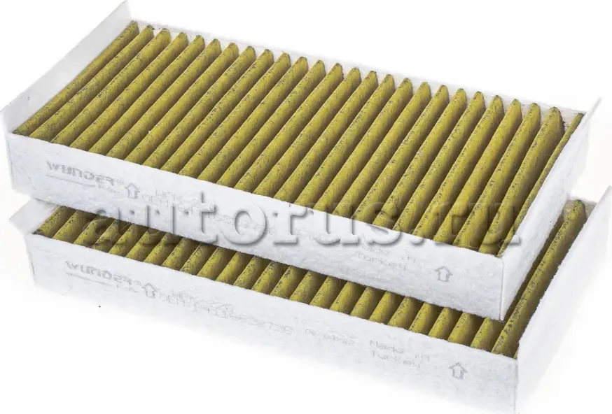 Фильтр салонный (угольный) 2шт BMW 2-Serie/MINI Cooper Hatch III 2013-> WUNDER F Wunder. Артикул WPK226