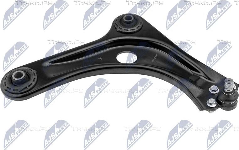 Поперечный рычаг передней подвески NTY правый для Citroen C3 I 2002-2010. Артикул ZWD-CT-017
