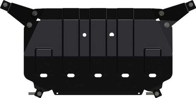 Защита Шериф (2,5 мм) для картера и КПП Renault Trafic 2006-2026. Артикул 18.3196