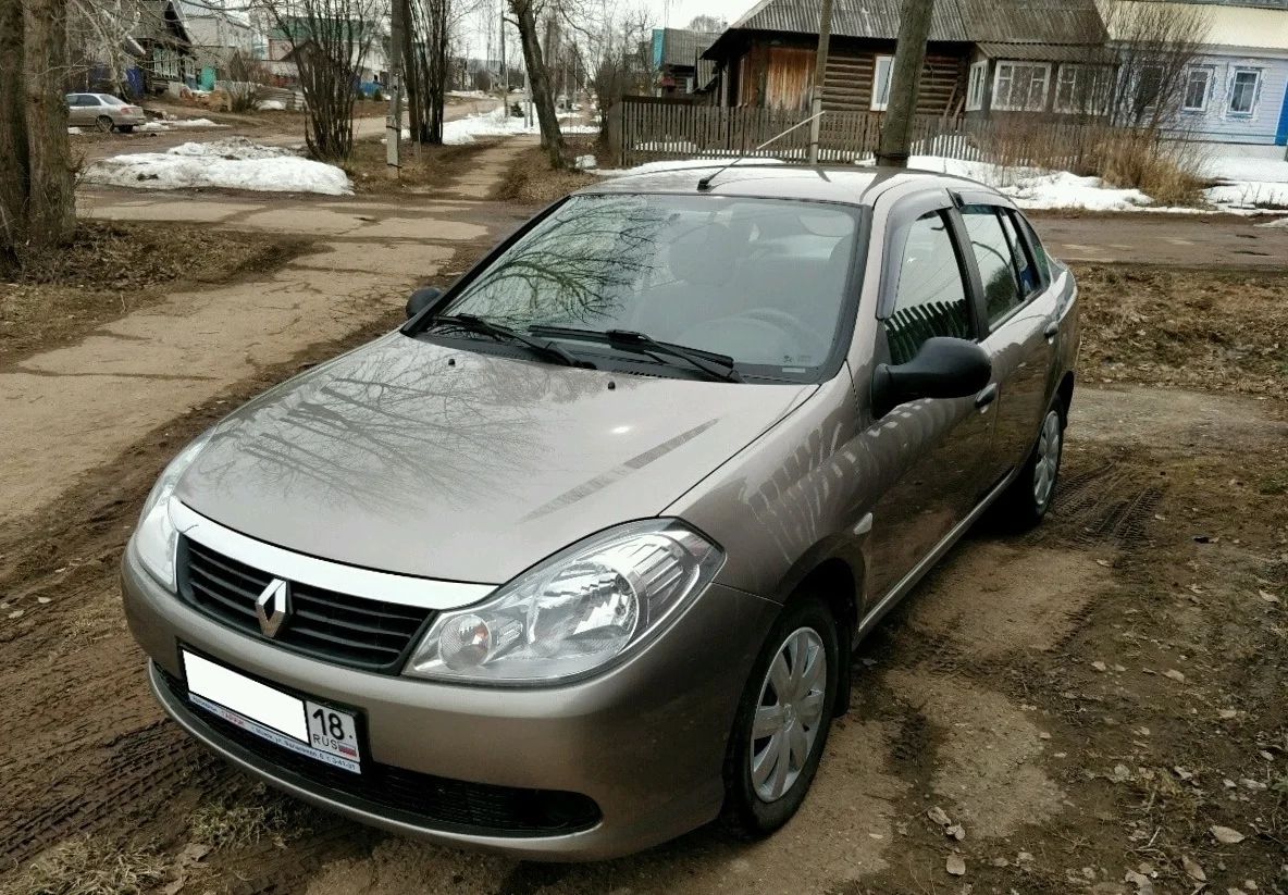 Дефлекторы V-Star для окон Renault Symbol II седан 2008-2013. Артикул D33139