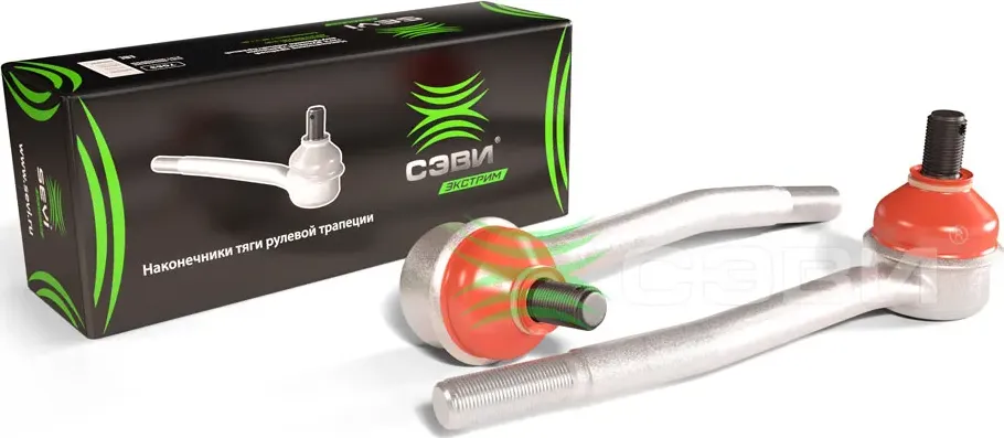 НАКОНЕЧНИК РУЛ 2101-2107 (К-Т 2 ШТ.) БЕЗ КРЕПЕЖА (СЭВИ) (Sevi). Артикул 7053