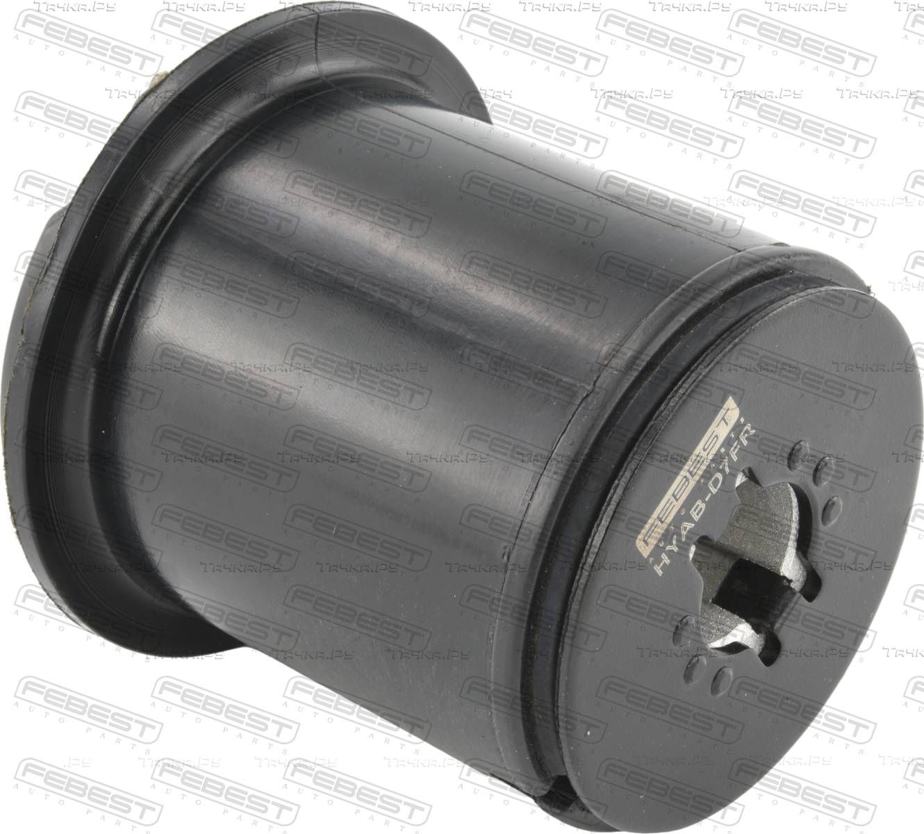Сайлентблок задней балки Febest. Артикул HYAB-D7FR