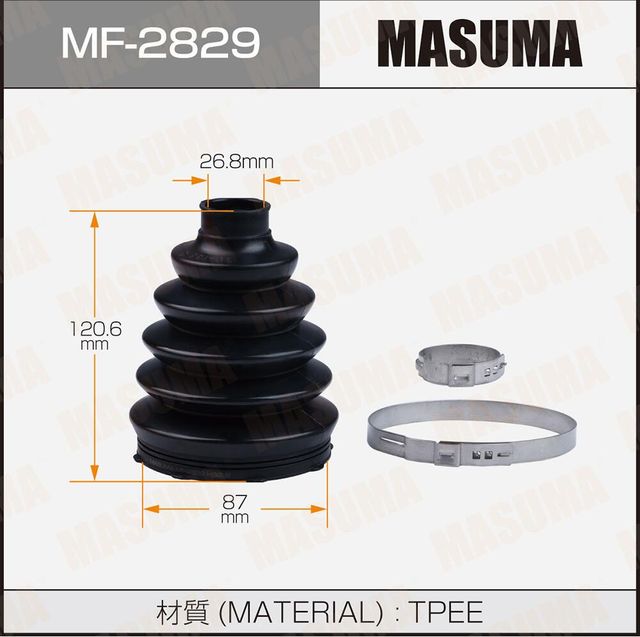 Пыльник шруса (комплект) Masuma. Артикул MF-2829