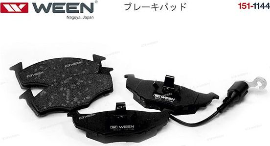 Тормозные колодки WEEN. Артикул 151-1144