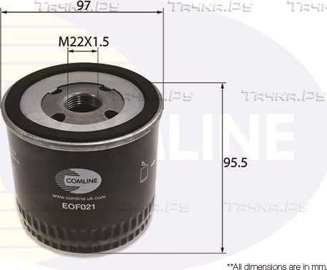 Масляный фильтр Comline для Ford Tourneo Connect I 2002-2013. Артикул EOF021