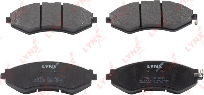 Тормозные колодки LYNXauto. Артикул BD-1805
