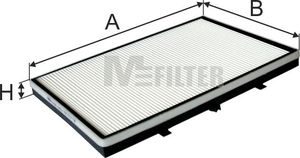 Салонный фильтр MFilter для Rover 75 I 1999-2005. Артикул K 9014