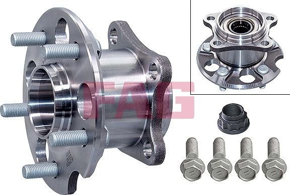 Ступичный подшипник (комплект) Fag. Артикул 713 6189 40