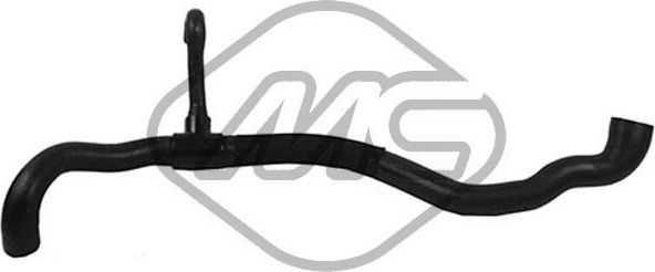 Патрубок радиатора (системы охлаждения) Metalcaucho для Opel Meriva A 2004-2010. Артикул 07600