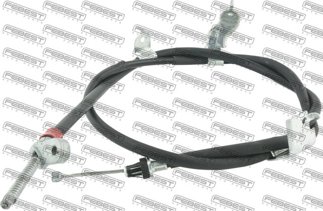 Трос ручника (тросик ручного тормоза) Febest. Артикул 0299-T31PCRH