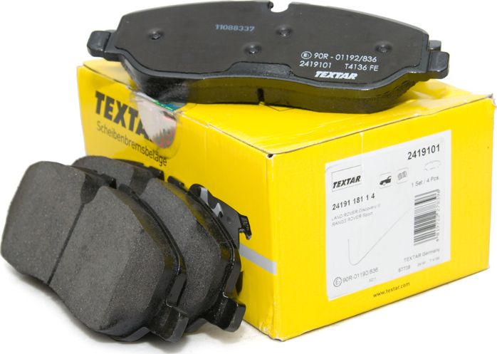 Тормозные колодки Textar Q+. Артикул 2419101